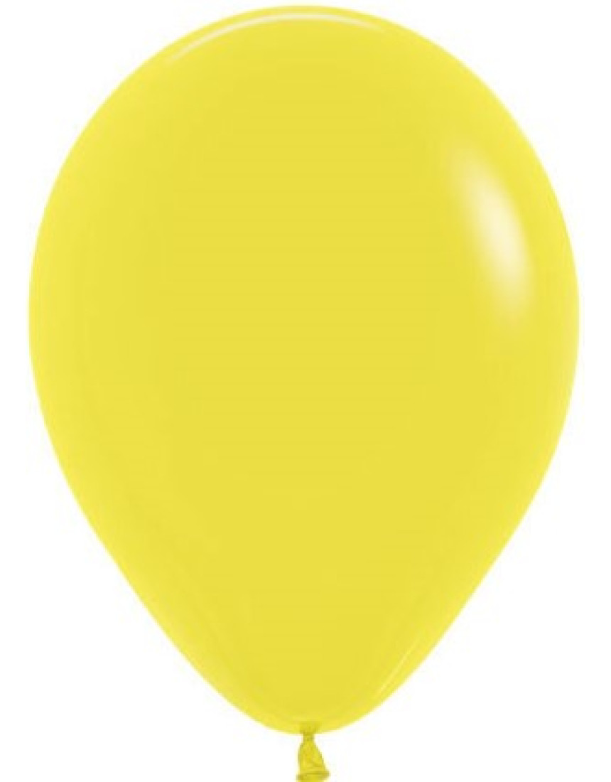 Шар ПАСТЕЛЬ жёлтый